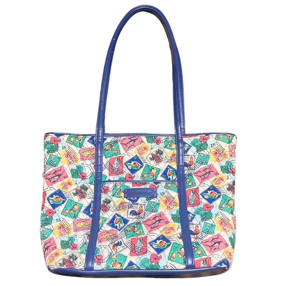 Vera Bradley Cuban Stamps Bag